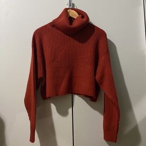 Aritzia Babaton Red Guell Sweater